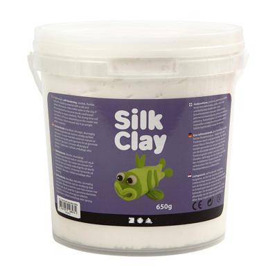 Silk Clay - wit, 650gr.