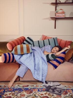 Essenza Essenza Nino cushion Ochre 50x50