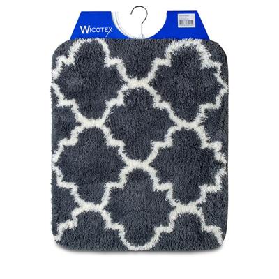 Wicotex bidetmat 50x60 cm antraciet marseille