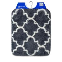 Wicotex bidetmat 50x60 cm antraciet marseille - thumbnail