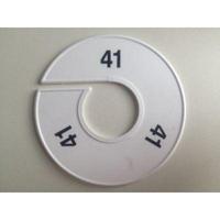 Maatring 11 cm wit/zwart 41 - thumbnail