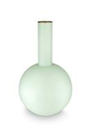 Pip Studio Metalen Vaas Groot Mat Licht Blauw 42cm - thumbnail