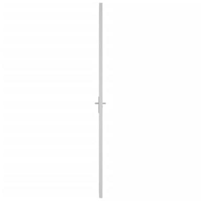VidaXL Binnendeur 93x201,5 cm esg-glas en aluminium wit