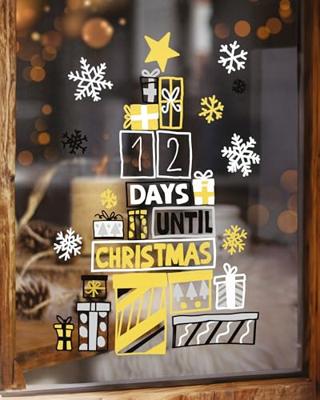 Uni-Ball Krijtmarkers Kerst