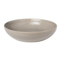 Pastabord Liv - taupe - ø21 cm - thumbnail