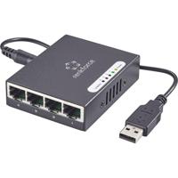 Renkforce RF-4270245 Netwerk switch 4 poorten 1000 MBit/s USB-stroomverzorging - thumbnail