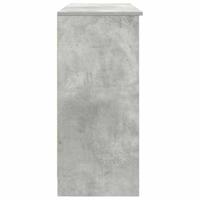 Dressoir met lade 101x35x76 cm spaanplaat betongrijs - thumbnail