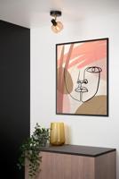 Lucide MAREN - Plafondspot - 1xE14 - Mat Goud / Messing - thumbnail