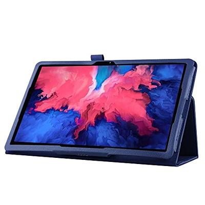 Lunso - Stand flip sleepcover hoes - Lenovo Tab P11 / P11 Plus - Donkerblauw Lunso - Stand flip sleepcover hoes - Lenovo Tab P11 / P11 Plus - Donkerblauw