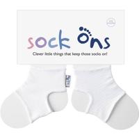 Sock Ons white-0-6 mnd - thumbnail