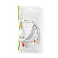 Netwerkkabel CAT6 UTP | RJ45 (8P8C) male - RJ45 (8P8C) male | 0,5 m | Wit - thumbnail