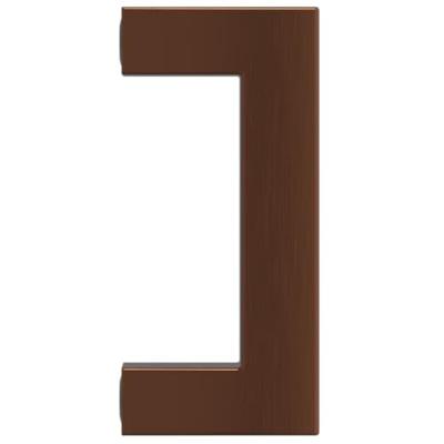 VidaXL Handvatten 20 st 64 mm roestvrij staal bronskleurig