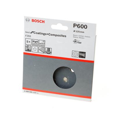 Bosch Accessories Best for Stone 2608605122 Excenterschuurpapier Met klittenband, Geperforeerd Korrelgrootte (num) 600 (Ø) 125 mm 5 stuk(s) Bosch Accessories Best for Stone 2608605122 Excenterschuurpapier Met klittenband, Geperforeerd Korrelgrootte (num) 600 (Ø) 125 mm 5 stuk(s)