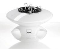 Sigel SI-SA101 Papercliphouder EYE STYLE Zwart/wit - thumbnail