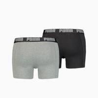 Boxer Puma Basic Zwart/Gris (2 uds) - Maat: S - thumbnail