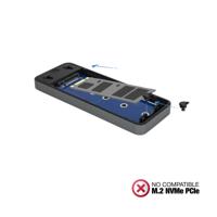 Externe Doos TooQ TQE-2281G SSD USB 3.1 Grijs - thumbnail