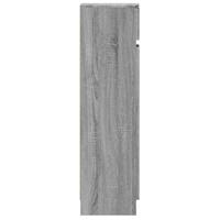 Schoenenkast 100,5x28x100 cm bewerkt hout grijs sonoma eiken - thumbnail