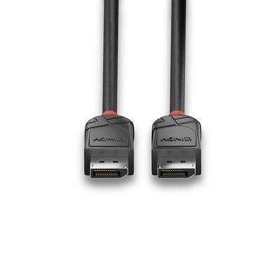 LINDY 36494 DisplayPort-kabel DisplayPort Aansluitkabel DisplayPort-stekker, DisplayPort-stekker 1.5 m Zwart 4K UHD