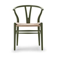 Carl Hansen & Søn CH24 Wishbone Stoel - Colours Olive Green - thumbnail