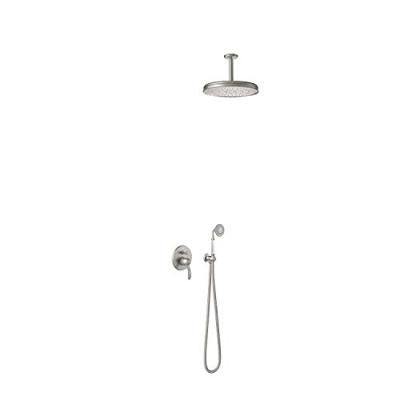 Regendoucheset Tres Clasic Mengkraan Plafondarm Incl. Handdouche RVS Tres