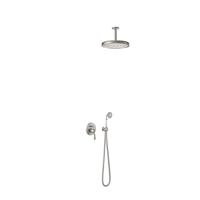 Regendoucheset Tres Clasic Mengkraan Plafondarm Incl. Handdouche RVS Tres - thumbnail