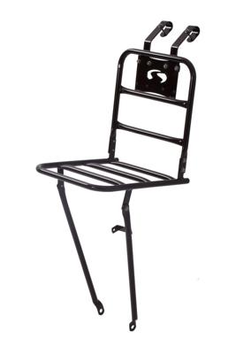 Voordrager Transport 26/28" Steco Comfort - glanzend zwart Voordrager Transport 26/28" Steco Comfort - glanzend zwart