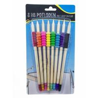 HB potloden 8 op blisterkaart - thumbnail