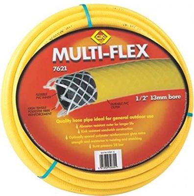 C.K G762150 Tuinslang Geel 13 mm 50 m 1/2 inch 1 stuk(s) C.K G762150 Tuinslang Geel 13 mm 50 m 1/2 inch 1 stuk(s)