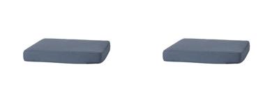 Lounge luxe 73x73 Rib grey (2 stuks) Madison - Madison Lounge luxe 73x73 Rib grey (2 stuks) Madison - Madison