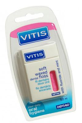 Vitis Floss Waxed Fluor Mint 50m 1650