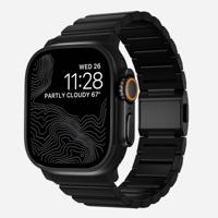 Nomad titanium strap V2 Apple Watch 42mm / 44mm / 45mm / 49mm Zwart - thumbnail