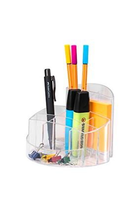 HAN RONDO 17460-23 Pennenkoker Transparant Aantal vakken: 9