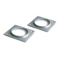 Kern BFS-A10 BFSA10 Paar vloerplaten om de weegbrug op de grond te bevestigen, voor weegschaalplaat 1500 × 1500 × 130 mm - thumbnail