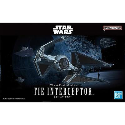Revell 01212 Star Wars BANDAI TIE Interceptor Science Fiction (bouwpakket) 1:72 Revell 01212 Star Wars BANDAI TIE Interceptor Science Fiction (bouwpakket) 1:72