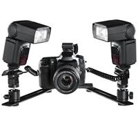 Walimex Makro Basic flitsrailsysteem, zwart - thumbnail