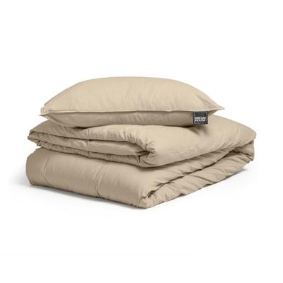 Dreamhouse - Stone Washed Dekbedovertrek 100% Katoen - Zand - 200 x 220