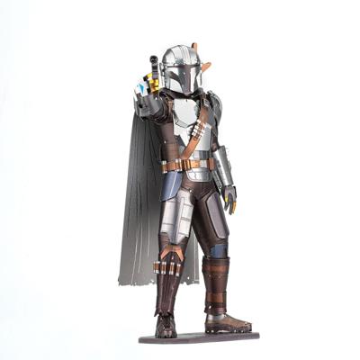 Metal Earth Iconx STAR WARS Mandalorian - The Mandalorian™ Metalen bouwpakket Metal Earth Iconx STAR WARS Mandalorian - The Mandalorian™ Metalen bouwpakket