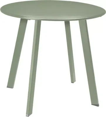 Ambiance bijzettafel rond 50x45cm lichtgroen
