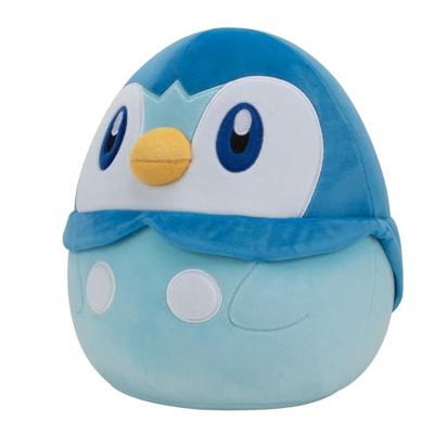 Knuffel - BANDAI - Pokémon - Squishmallows 50 cm - Piplup - Grote ultrazachte knuffel - JWS00049