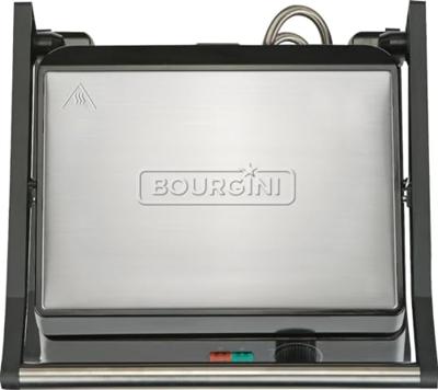 Bourgini Classic Contactgrill RVS/Zwart - thumbnail