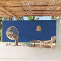 VidaXL Tuinscherm uittrekbaar 220x600 cm blauw - thumbnail