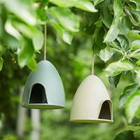 POINT-VIRGULE - Tuin - Voederhuisje groen 18cm - thumbnail