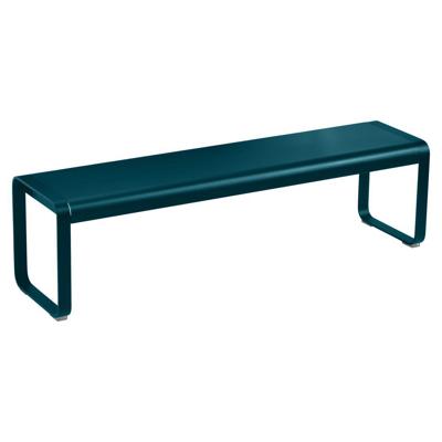 Fermob Bellevie bench tuinbank Acapulco blue