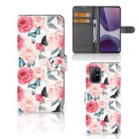 OnePlus 8T Hoesje Butterfly Roses - thumbnail