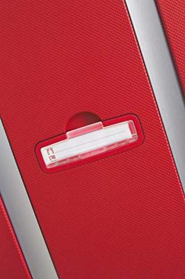 Samsonite S&apos;cure Spinner 55cm CRIMSON RED