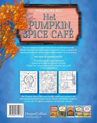 Het Pumpkin Spice Café-kleurboek