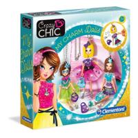 Clementoni knutselset Crazy Chic My Charm Dolls meisjes - thumbnail