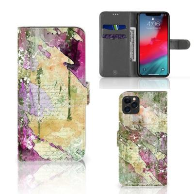 Hoesje Apple iPhone 11 Pro Max Letter Painting Hoesje Apple iPhone 11 Pro Max Letter Painting
