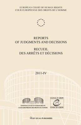 Reports of judgments and decisions; Recueil des arrêts et décisionsj - Paperback (9789462401761)