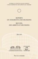 Reports of judgments and decisions; Recueil des arrêts et décisionsj - Paperback (9789462401761) - thumbnail